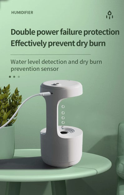 800ML Anti Gravity USB Air Humidifier